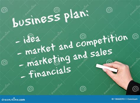 Business Plan on Chalkboard Stock Image - Image of brainstorming, board: 18668293