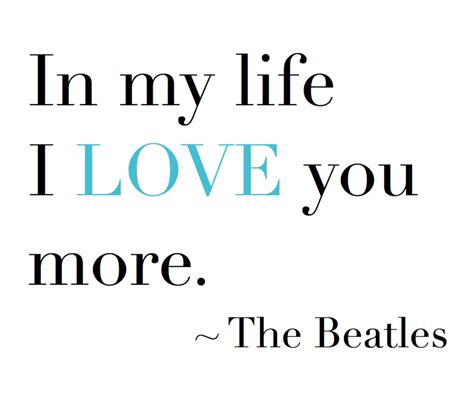 Beatles Quotes Love and Sayings About Feeling Love | QuotesBae