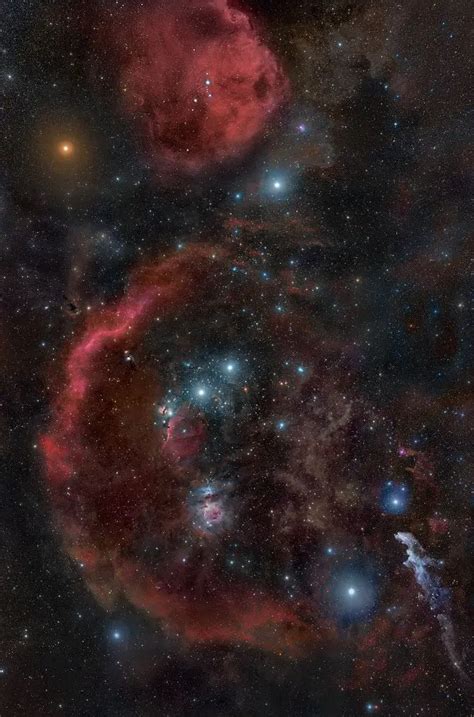 Barnard's Loop: Emission Nebula in Orion – Constellation Guide