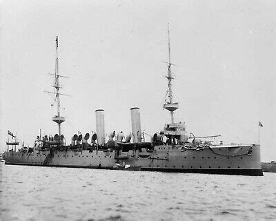 ROYAL NAVY CRUISER HMS DIANA 1895 PHOTOGRAPH WITH STATS & HISTORY SHEET | eBay