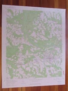 Claxton Georgia 1977 Original Vintage USGS Topo Map | eBay