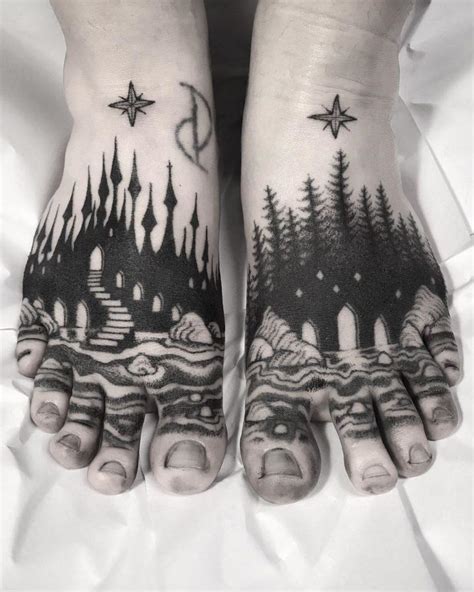 50 Awesome Foot Tattoo Designs | Art and Design