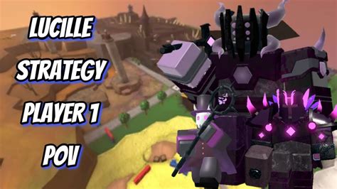 TDS Hardcore Lucille Strategy Player 1 POV (Roblox Tower Defense ...