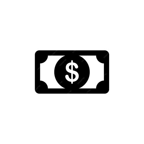 Premium Vector | Money dollar cash icon in black. financial concept. vector eps 10. isolated on ...