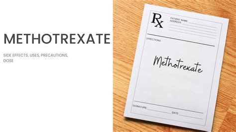 Methotrexate: side effects, uses, and dose - Dermatocare