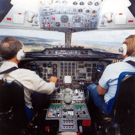 Fokker F28 Cockpit