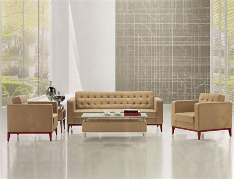 Modern Leather Office Sofa sets for Office