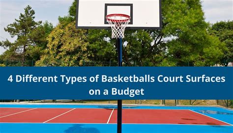 4 Different Types of Basketballs Court Surfaces on a Budget - Rubcorp