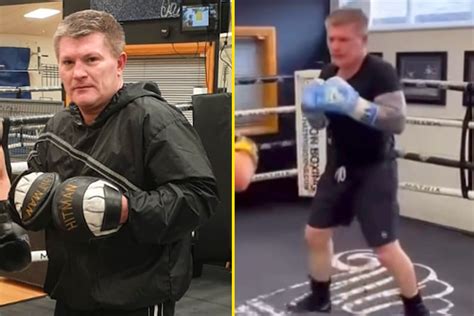 Ricky Hatton looks years younger as Hitman shows off sensational body ...