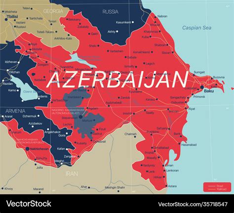 Mirar atrás mantequilla Concesión azerbaijan map Cerveza inglesa ...