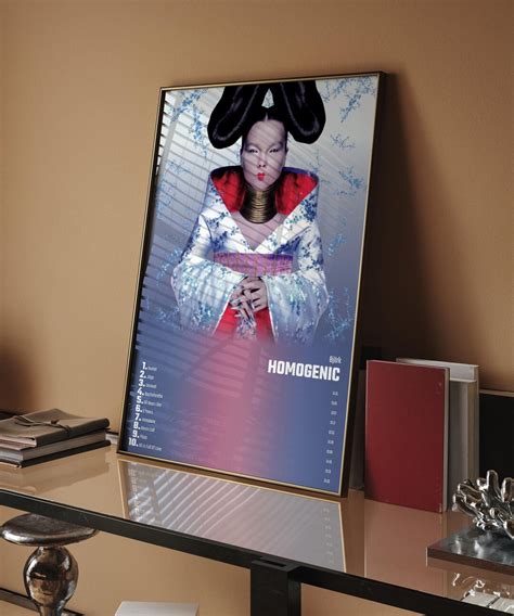 Björk Homogenic Album Cover Poster for Home Wall Art - Etsy Australia