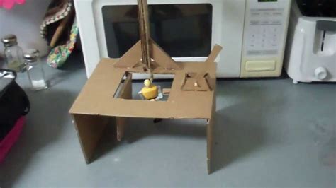 Proof of Concept - Miniature Working Gallows Trap Door - YouTube