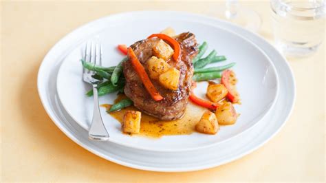 Pineapple Glazed Pork Chops | Epicure.com