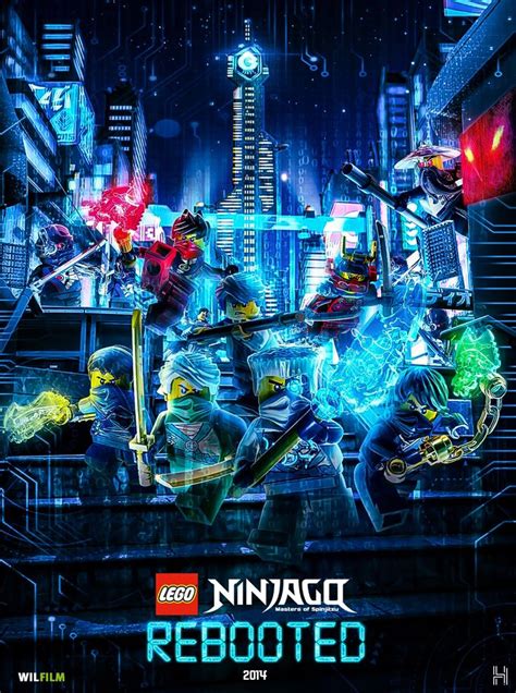 the lego movie poster for ninjas rebooted