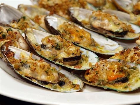 Cheese Baked Green Mussels | Magic Skillet | Recipe | Mussels recipe, Baked mussels, Food