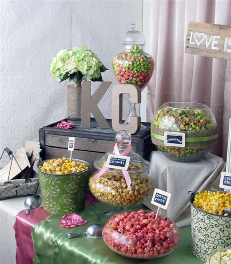 How to Plan a Popcorn Bar for Your Wedding or Event | Wedding popcorn bar, Popcorn bar, Elegant ...