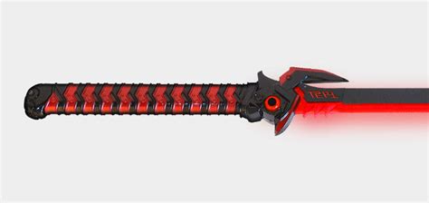 Cyberpunk Katana with Luminous LED Light Blade