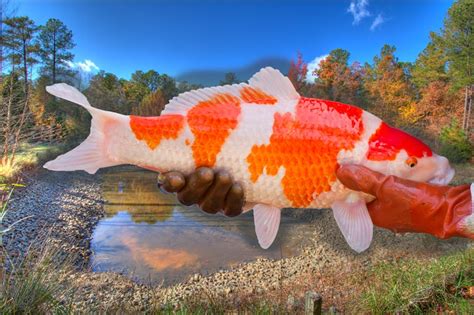 Growing Jumbo Koi | How to Grow Large Koi