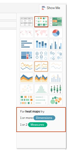 How to Create Tableau Heatmap