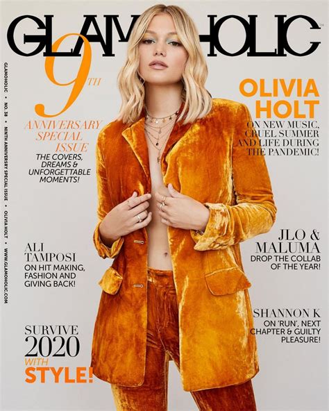 Olivia Holt - Glamoholic Fall 2020 Cover and Photos • CelebMafia