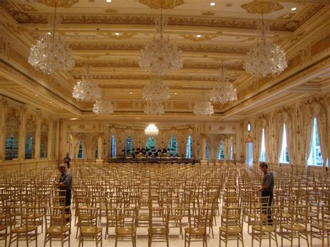 Mar-a-Lago grand ballroom | golden tones | Pinterest