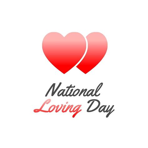 vector graphic of national loving day good for national loving day ...