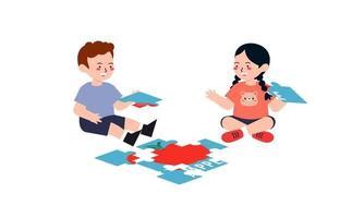 Kids Playing Cards Clipart