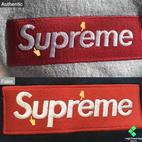 How To Spot Fake Supreme Box Logo - Fake Vs Real Supreme Bogo Hoodie - Legit Check By Ch Supreme ...