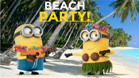 Minions Beach Party - Mumbaik-kar Minions - YouTube