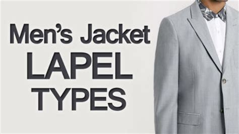 Men's Jacket Lapel Types | Men Style Tips