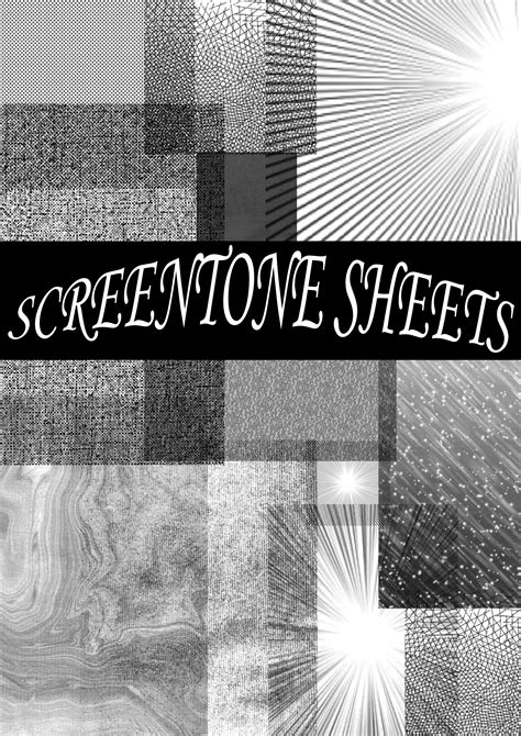 Screentone brush set by Winushka on DeviantArt