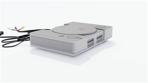 Playstation One Console Controller and Games 3D - TurboSquid 1950170