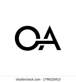 Oa Logo Design Vector Sign: เวกเตอร์สต็อก (ปลอดค่าลิขสิทธิ์) 1798103413 ...