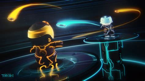 TRON Savoury Disc Fight by 3DPORTFOLIO on DeviantArt