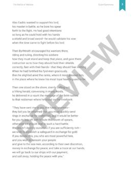 The Battle of Maldon Poem Study Guide by SuperSummary | TPT