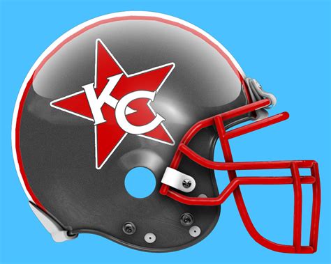 Kanab Cowboys Helmet 1 | Red Star, White "KC" | Landry Heaton | Flickr