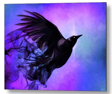 Flying Raven Giclée Soft Pastel Fantasy Bird Spirit Animal | Etsy Raven Spirit Animal, Fantasy ...