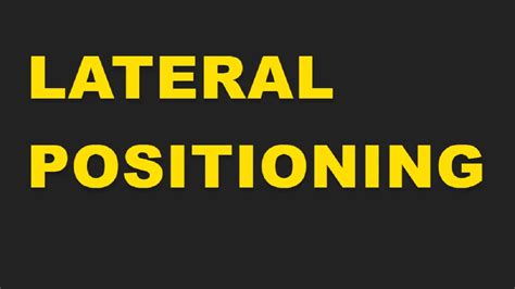 The Benefits and Techniques of Lateral Positioning - NursingNotes