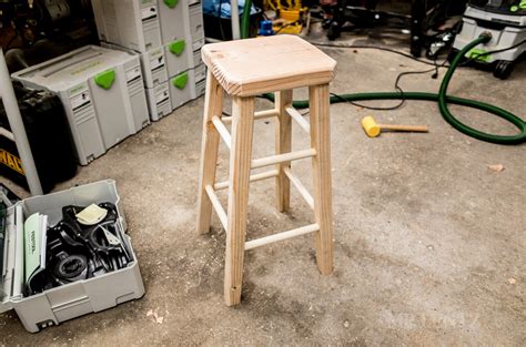 How to make a bar stool DIY (Day 1) - Mr. Lentz Leather Goods