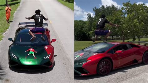 IShowSpeed stuns viewers by jumping over speeding Lamborghini and ...