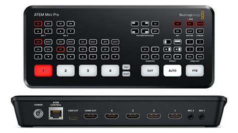 Blackmagic Design ATEM Mini Pro HDMI Live Stream Switcher — Shuttermaster pro