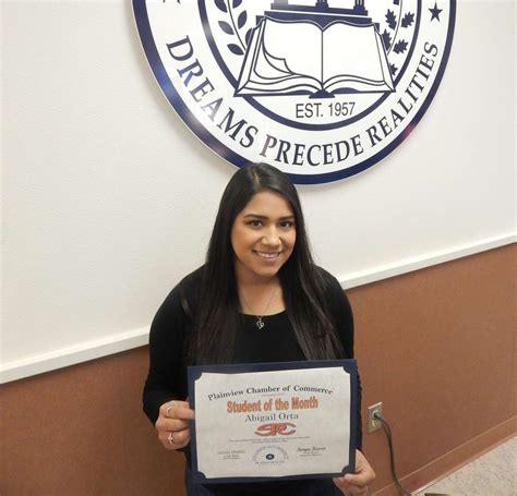 McDonald’s, SPC December graduate recognized by Plainview Chamber of Commerce