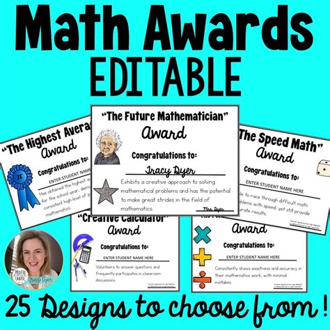 End of Year Math Awards — Math Down Under