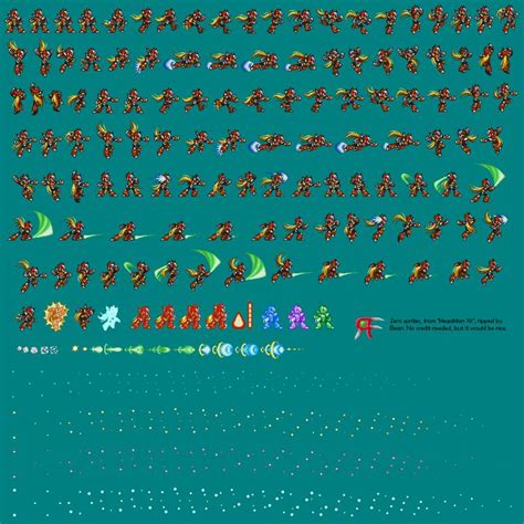 SNES - Mega Man X3 - Zero - The Spriters Resource | Mega man, How to do animation, Man
