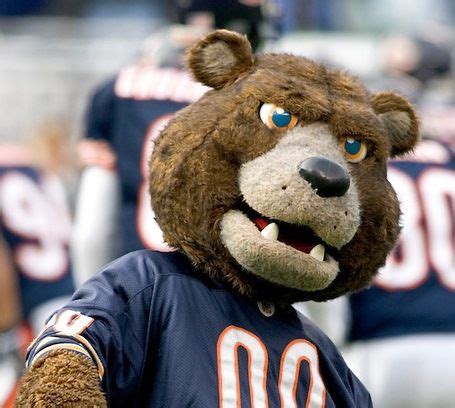 Staley Da Bear, mascot of the Chicago Bears. | Da bears, Chi bears, Nfl chicago bears