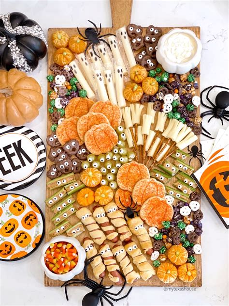 Fun & Spooky Halloween Charcuterie Board with Walmart+ - My Texas House