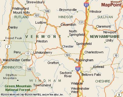 Where is Chester Depot, Vermont? see area map & more