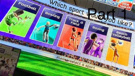 Kinect sports xbox 360 part 1 - YouTube