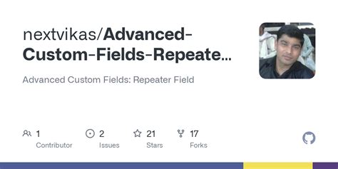 GitHub - nextvikas/Advanced-Custom-Fields-Repeater-Field: Advanced Custom Fields: Repeater Field