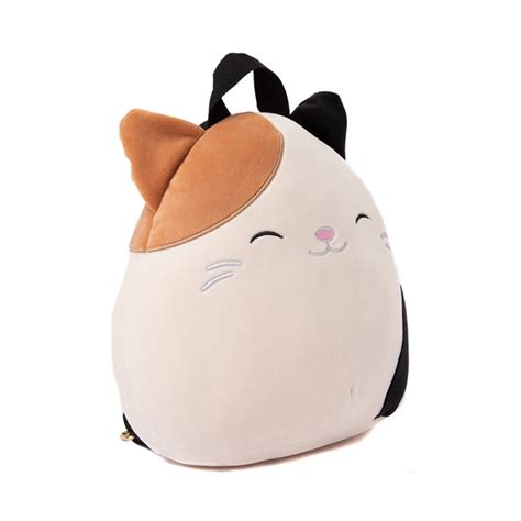 Squishmallows Cam The Cat Plush Backpack - Black / White / Tan | Journeys